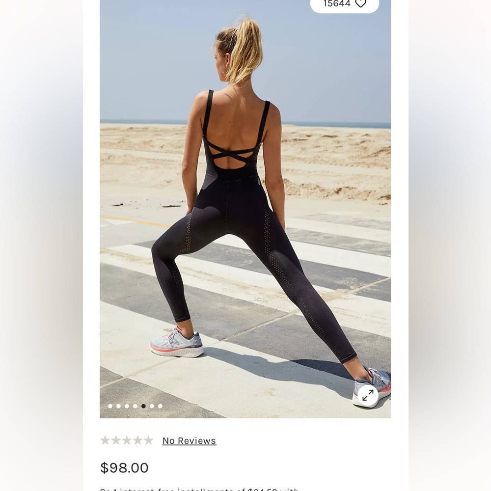 Almost brand new free people movement onesie